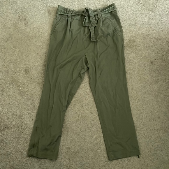 New York & Company Pants - Soho paperbag tie waist ankle pant